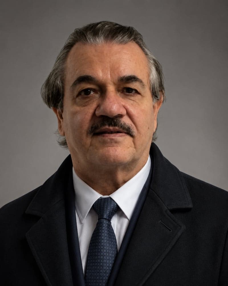 Lcdo. Jorge L. Reyes Quiñones, RPh, FACA, FACVP — retrato profesional